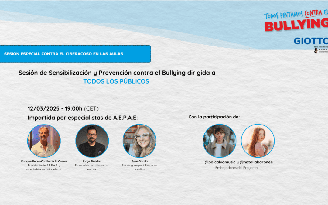 Ya disponible la sesión especial contra el Ciberbullying